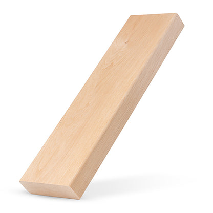 PROSAUNAS Alder 2" x 4" x 1' Natural Alder Wood Smooth 4 Sides, Eased Edges, Square-Edge Hidden Profile Sauna Bench Material