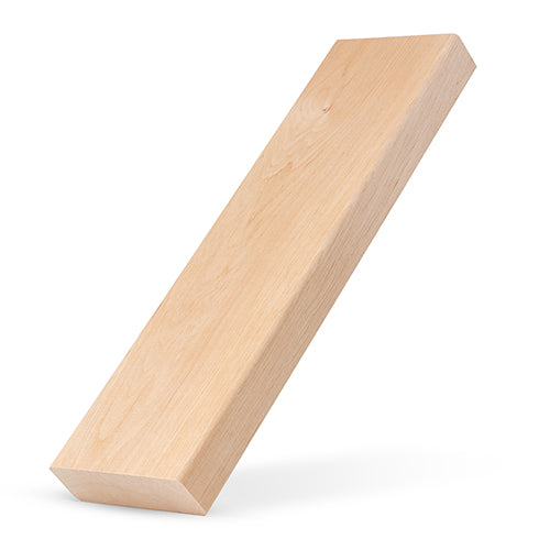 PROSAUNAS Alder 2" x 4" x 10' Natural Alder Wood Smooth 4 Sides, Eased Edges, Square-Edge Hidden Profile Sauna Bench Material