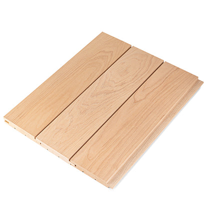 PROSAUNAS Alder 1" x 4" x 1' Natural Alder Wood Tongue & Groove Sauna Wall Paneling