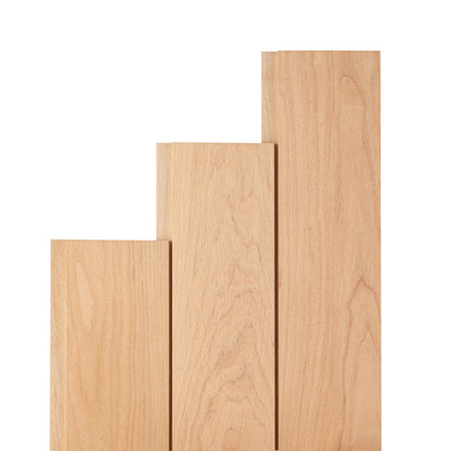 PROSAUNAS Alder 1" x 4" x 8' Natural Alder Wood Tongue & Groove Sauna Wall Paneling