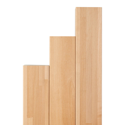 PROSAUNAS Alder 3" x 3" x 1' Natural Alder Wood Smooth 4 Sides, Eased Edges, Square-Edge Hidden Profile Sauna Bench Material