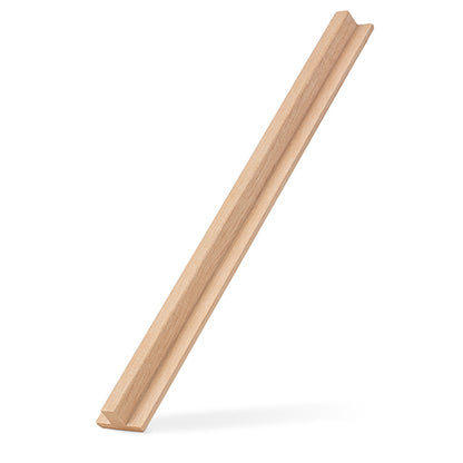 PROSAUNAS Alder 1" x 2" x 8' Natural Alder Wood T- Moulding Trim Moulding