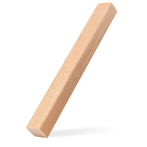 PROSAUNAS Alder 2" x 2" (28mm x 36mm) 10' Natural Alder Wood Trim Moulding