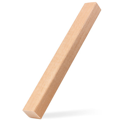 PROSAUNAS Alder 2" x 2" (28mm x 36mm) 10' Natural Alder Wood Trim Moulding