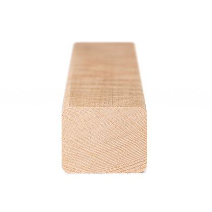 PROSAUNAS Alder 2" x 2" (28mm x 36mm) 10' Natural Alder Wood Trim Moulding