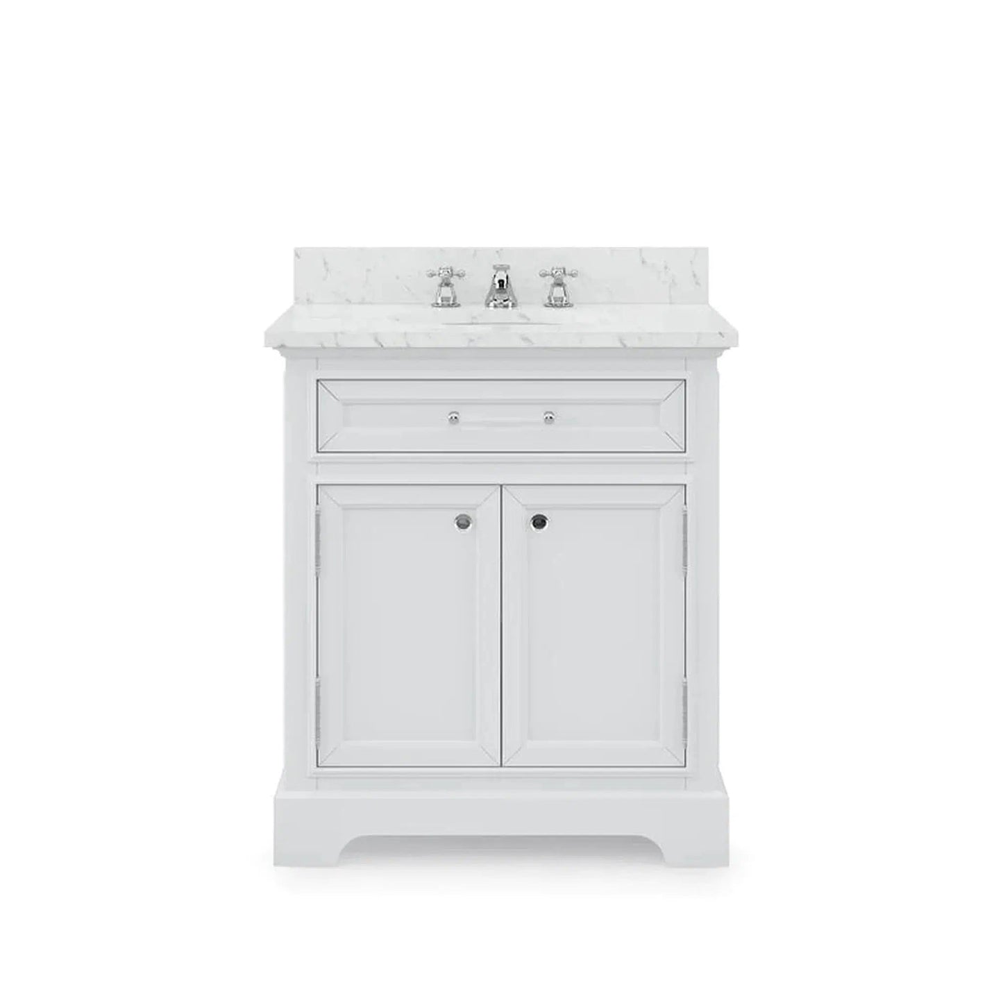 Water Creation 30 Inch Cashmere Grey Single Sink Bathroom Vanity From The Derby Collection