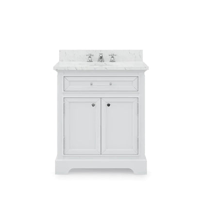 Water Creation 30 Inch Cashmere Grey Single Sink Bathroom Vanity From The Derby Collection