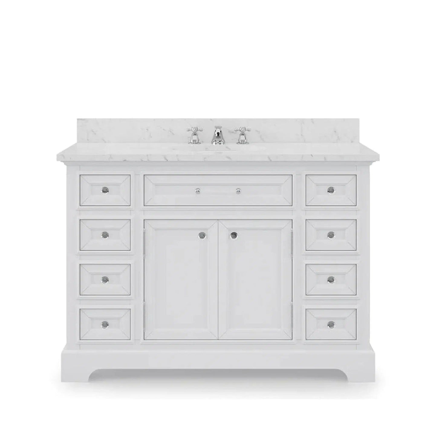 Water Creation 48 Inch Cashmere Grey Single Sink Bathroom Vanity From The Derby Collection