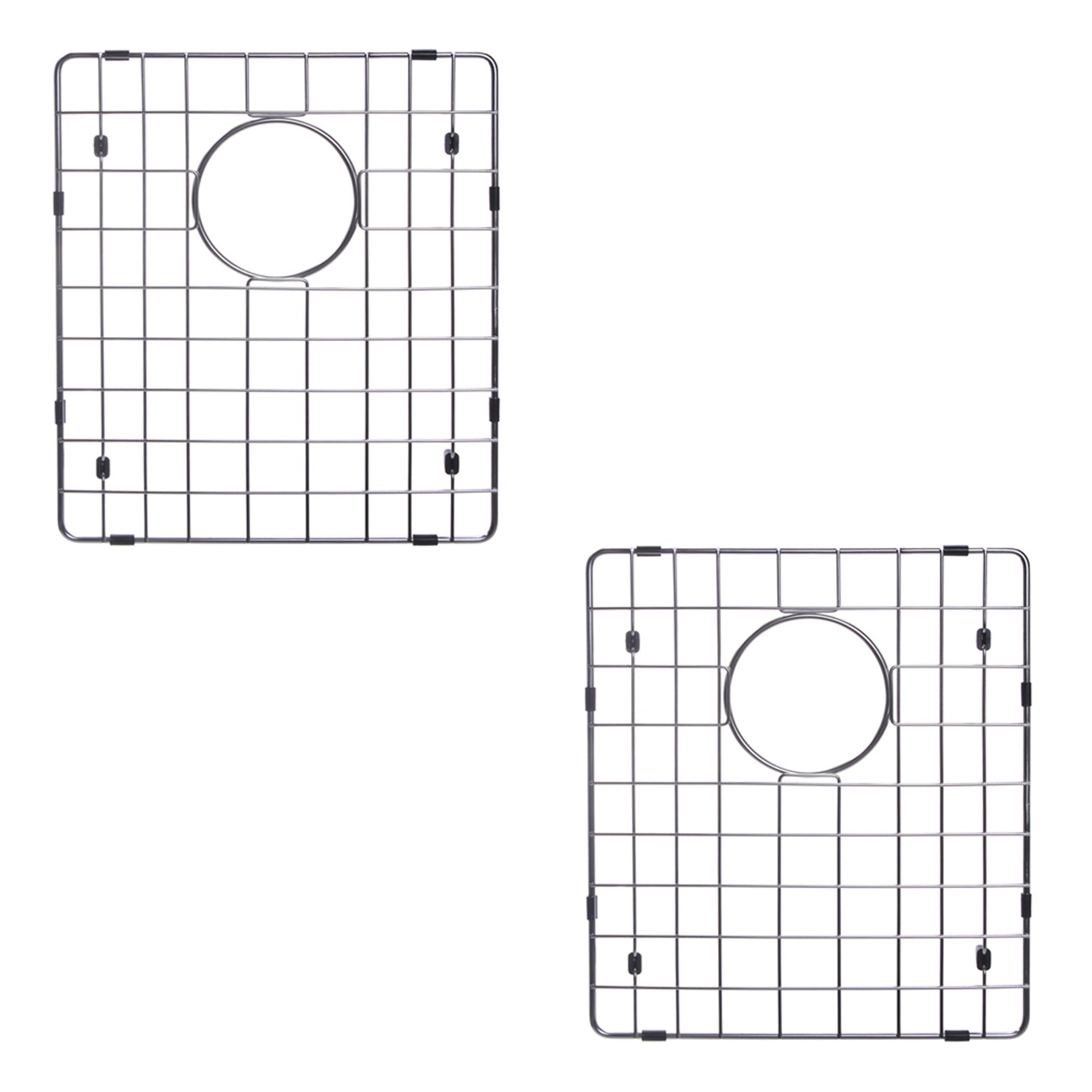 Water Creation 50/50 Double Bowl Stainless Steel Hand Made Undermount 31 Inch X 18 Inch Sink With Coved Corners, Drains, Strainers, And Bottom Grids