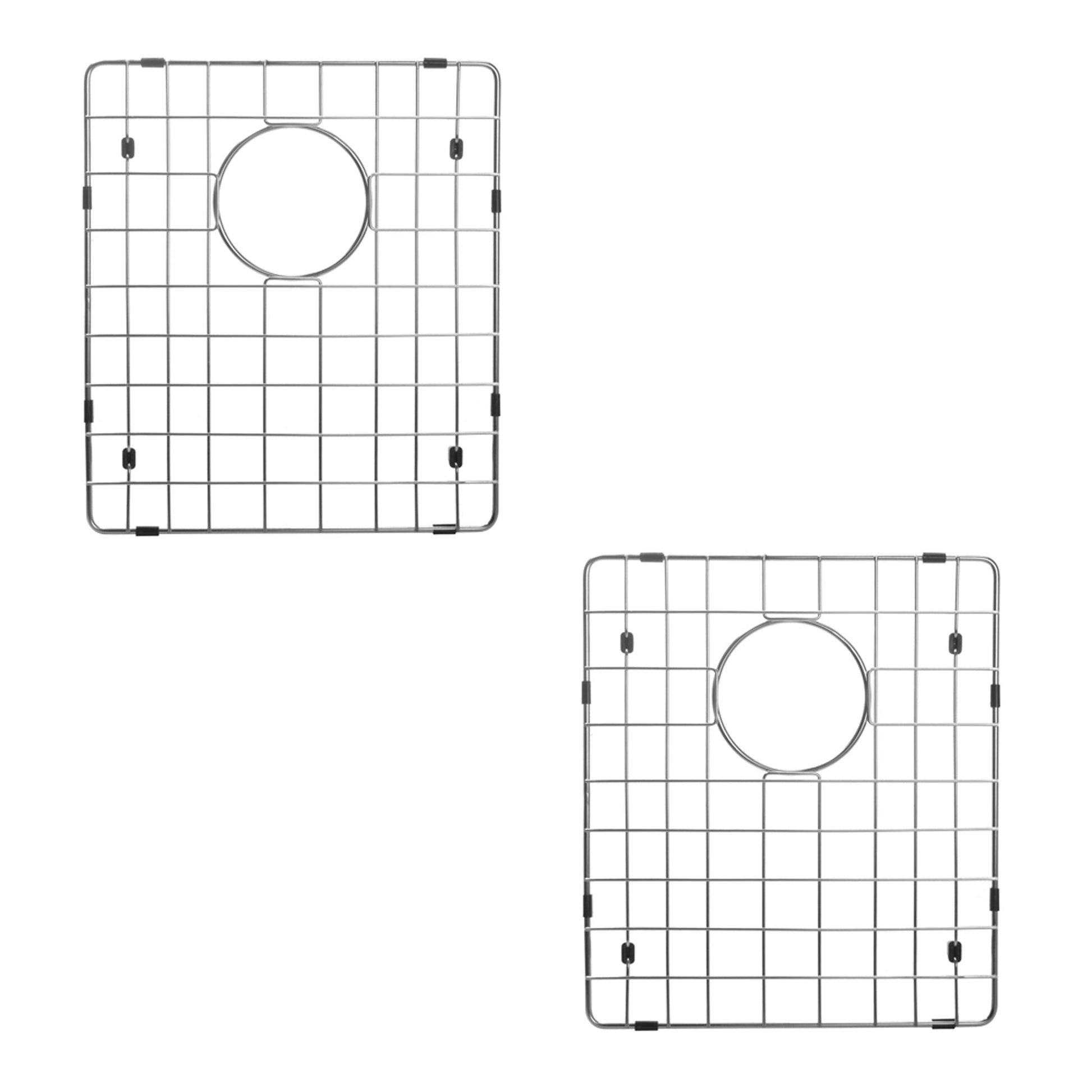 Water Creation Corner Radius 50/50 Double Bowl Stainless Steel Hand Made Undermount 29 Inch X 20 Inch Sink With Drains, Strainers, And Bottom Grids