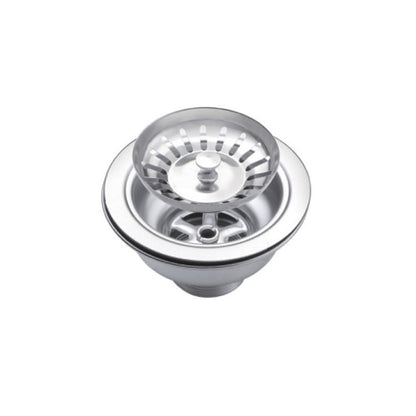 Water Creation Corner Radius 60/40 Double Bowl Stainless Steel Hand Made Undermount 33 Inch X 20 Inch Sink With Drains, Strainers, And Bottom Grids