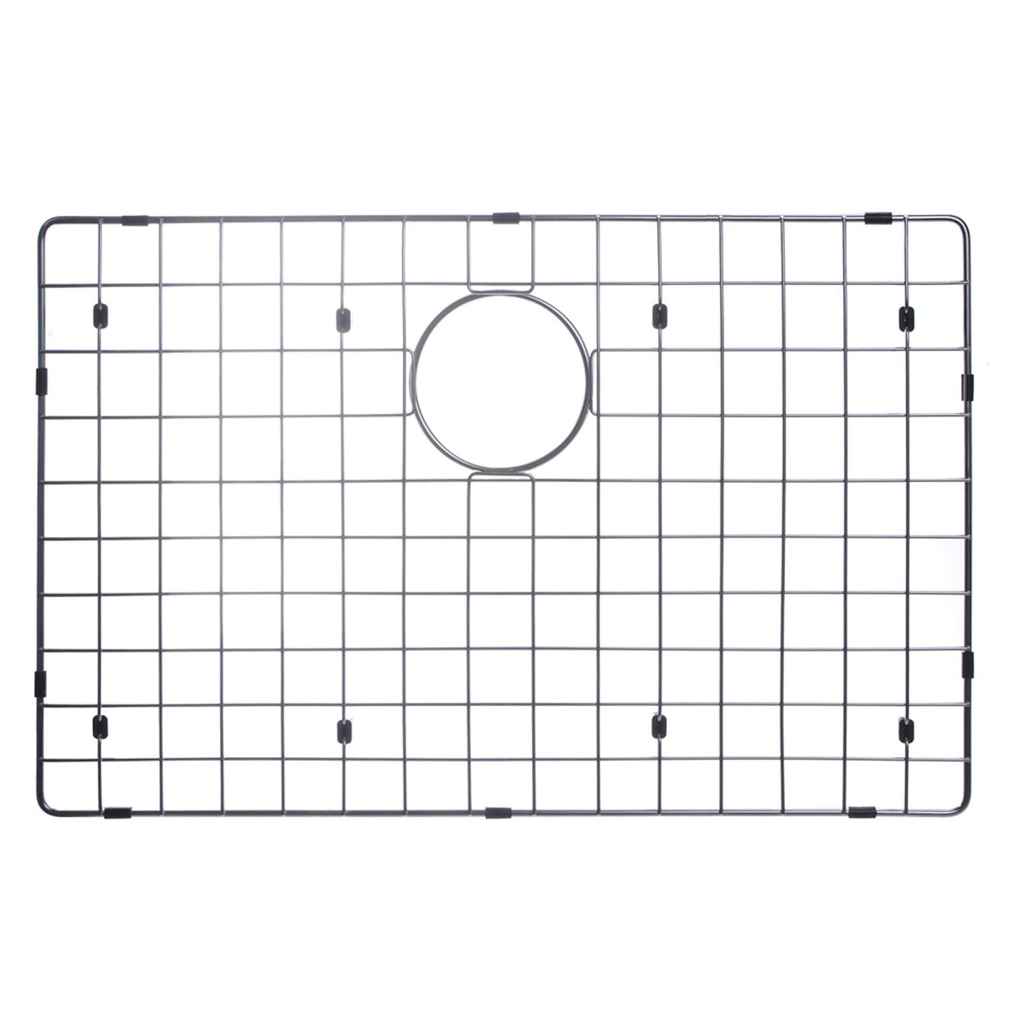 Water Creation Corner Radius Single Bowl Stainless Steel Hand Made Apron Front 30 Inch X 22 Inch Sink With Drain, Strainer, And Bottom Grid
