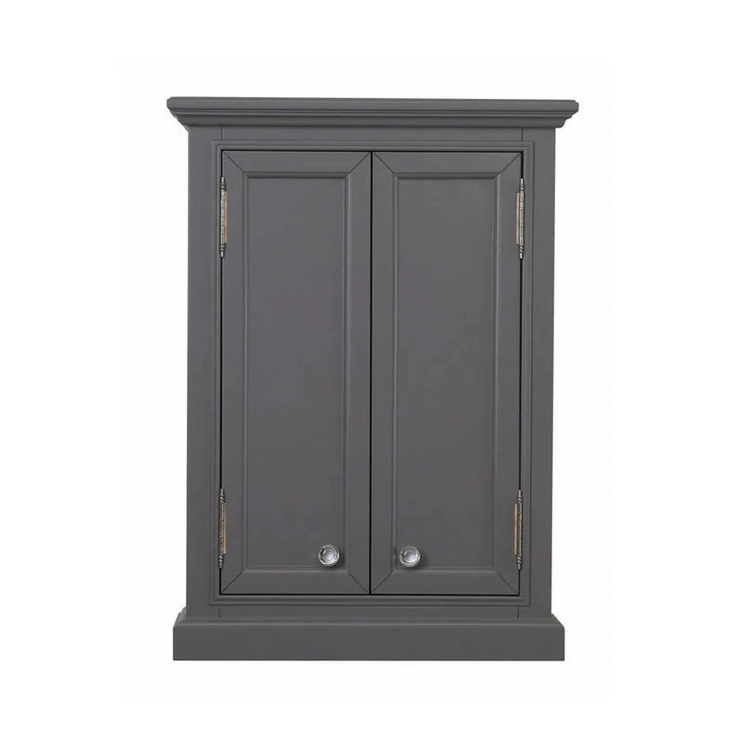 Water Creation Derby Collection Wall Cabinet In Cashmere Grey