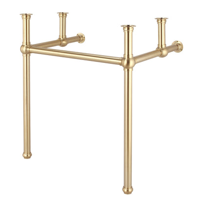Water Creation Embassy 30" Wide Single Wash Stand Only in Satin Gold Finish