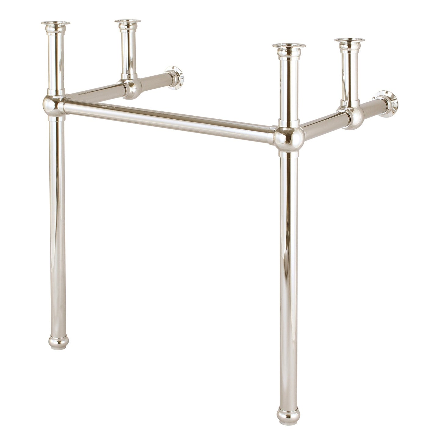 Water Creation Embassy 30" Wide Single Wash Stand and P-Trap included in Polished Nickel (PVD) Finish
