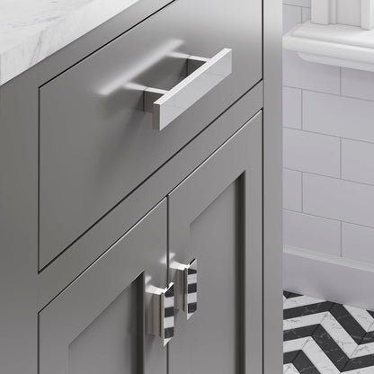 Water Creation Madison 24" Cashmere Grey Single Sink Bathroom Vanity With Faucet