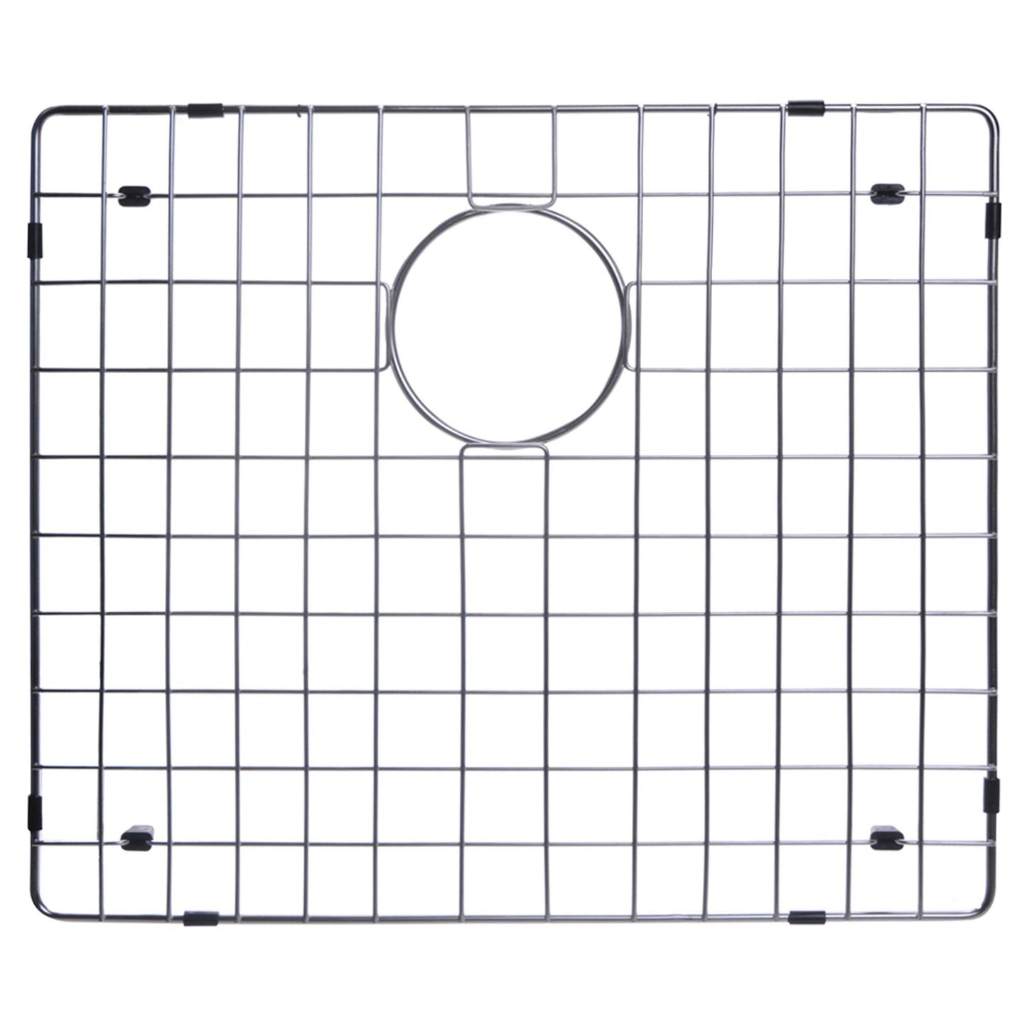 Water Creation Zero Radius Single Bowl Stainless Steel Hand Made Undermount 23 Inch X 20 Inch Sink With Drain, Strainer, And Bottom Grid