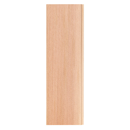 PROSAUNAS Cedar 1/2" x 4" x 6' Natural Cedar Wood Vertical Grain, Tongue & Groove, V-Joint 2 Edges Sauna Wall Panelling