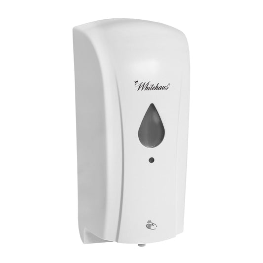 Whitehaus Soaphaus White ABS Hands-Free Multi-Function Liquid Soap Dispenser With Sensor Technology
