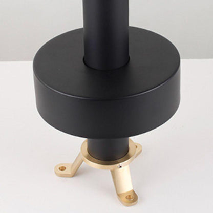 WoodBridge F0006MBVT Matte Black Fusion Single Handle Floor Mount Freestanding Tub Filler Faucet With Telephone Hand Shower
