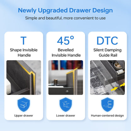 Woodbridge California Style 48" Gray Contemporary Wall Hung Floating Vanity and White Resin Composite Vanity Top With Integrated Single Sink