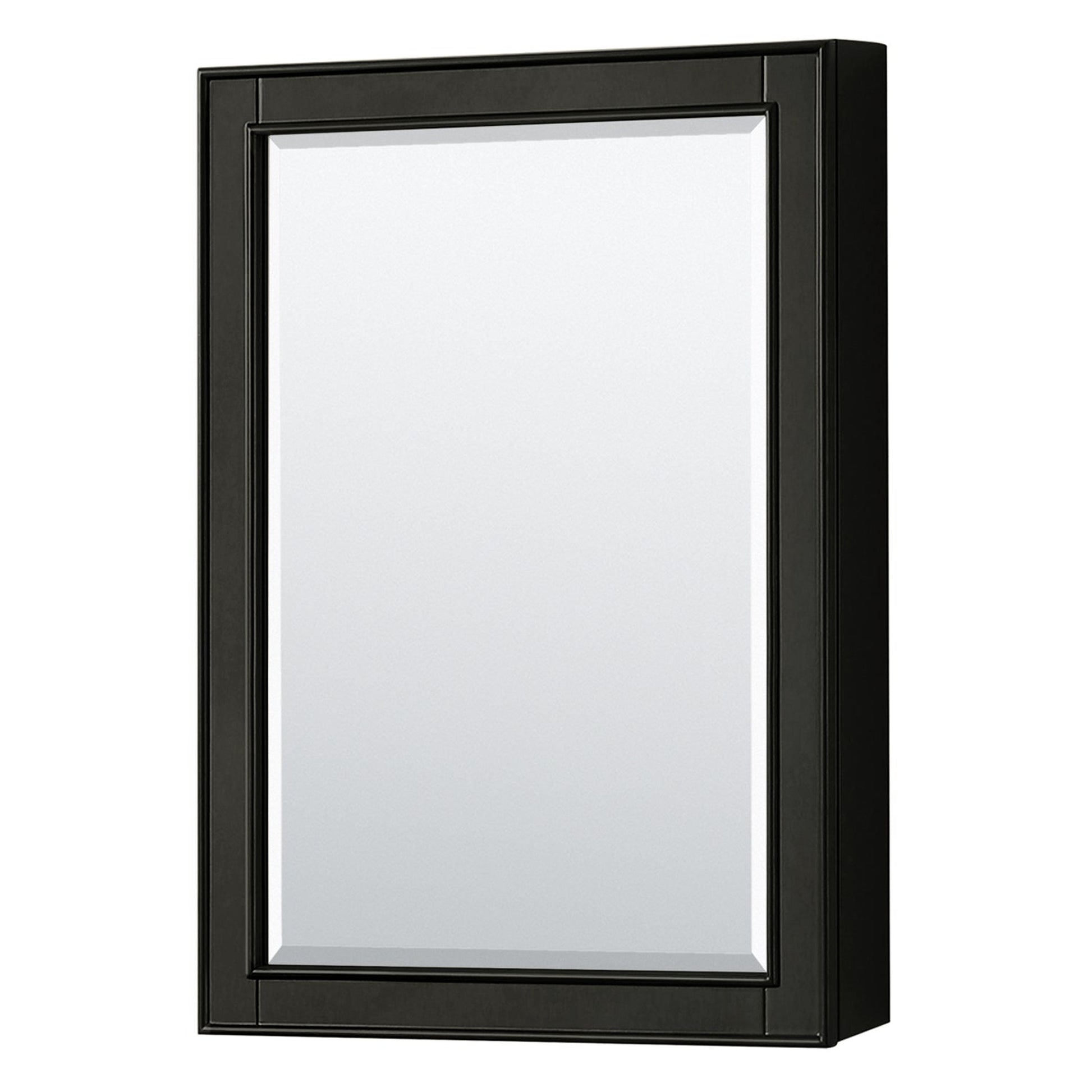 Wyndham Collection Deborah 36" Single Bathroom Vanity in Dark Espresso, No Countertop, No Sink, and Medicine Cabinet