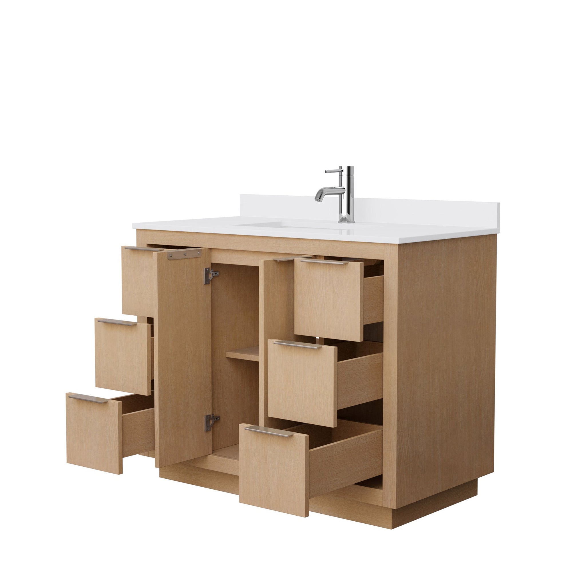 Wyndham Collection Maroni 42 Single Bathroom Vanity - Thumbnail 4