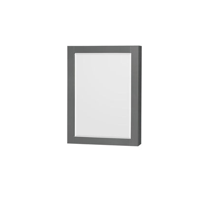 Wyndham Collection Sheffield 60" Double Bathroom Vanity in Dark Gray, White Carrara Marble Countertop, Undermount Oval Sinks, and Medicine Cabinet