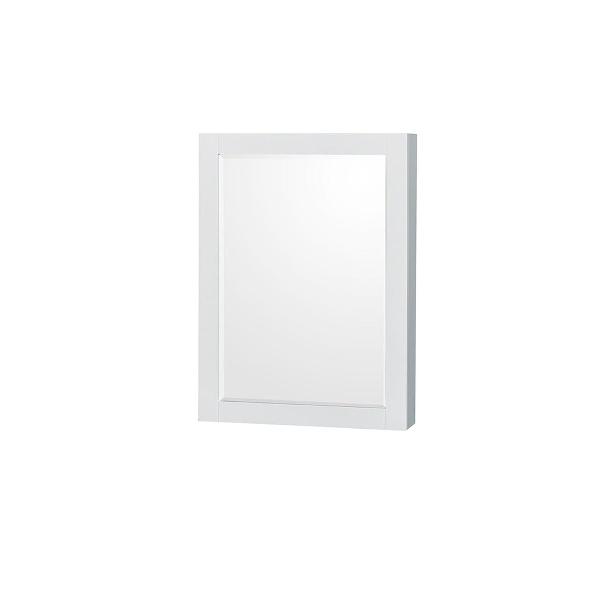 Wyndham Collection Sheffield 60" Double Bathroom Vanity in White, White Quartz Countertop, Undermount Square Sinks, Medicine Cabinet