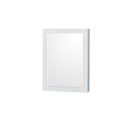 Wyndham Collection Sheffield 60" Double Bathroom Vanity in White, White Quartz Countertop, Undermount Square Sinks, Medicine Cabinet