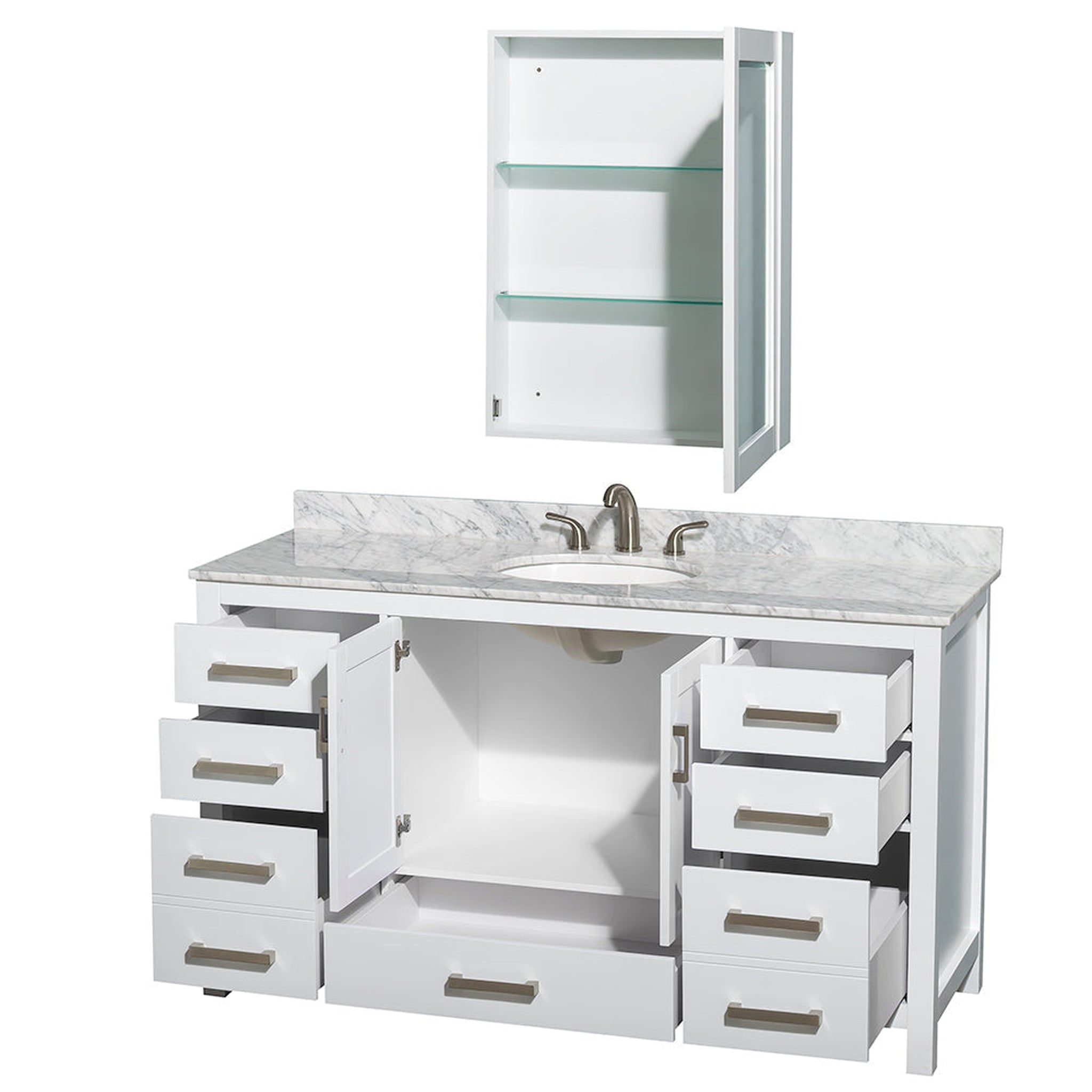Sheffield 60" Single Bathroom Vanity