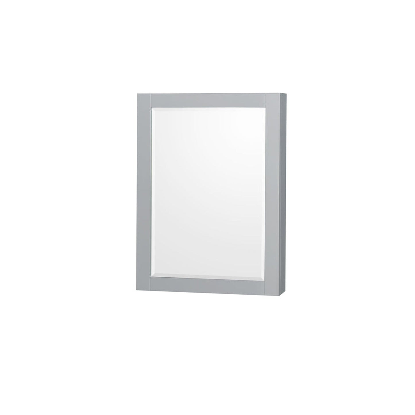 Wyndham Collection Sheffield 72" Double Bathroom Vanity in Gray, White Quartz Countertop, Undermount Square Sinks, Medicine Cabinet