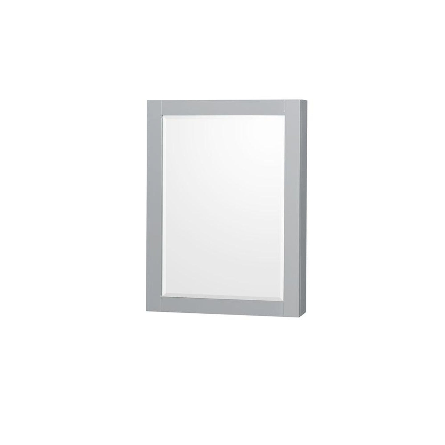Wyndham Collection Sheffield 80" Double Bathroom Vanity in Gray, White Quartz Countertop, Undermount Square Sinks, Medicine Cabinet