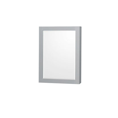 Wyndham Collection Sheffield 80" Double Bathroom Vanity in Gray, White Quartz Countertop, Undermount Square Sinks, Medicine Cabinet