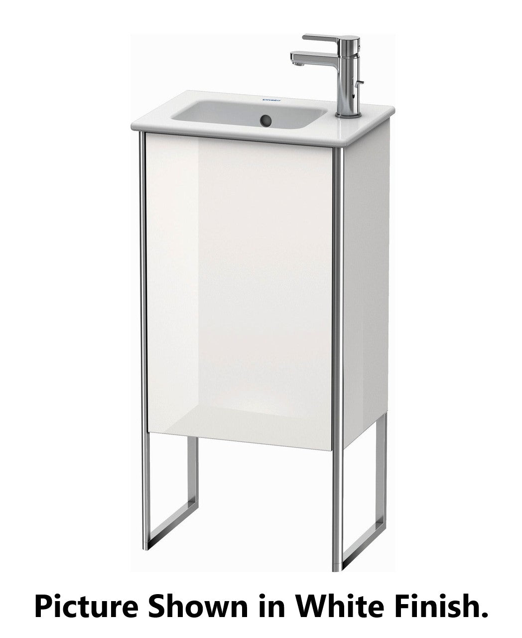 Duravit XSquare 16" Cappuccino One Door Floorstanding Vanity Unit (XS4440L8686)
