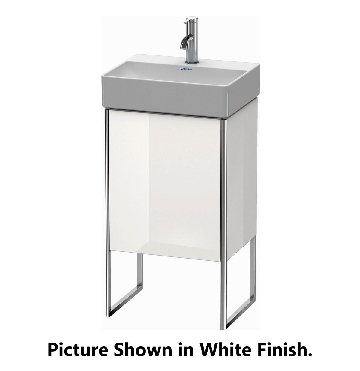 Duravit XSquare 17" Cappuccino One Door Floorstanding Vanity Unit (XS4441L8686)