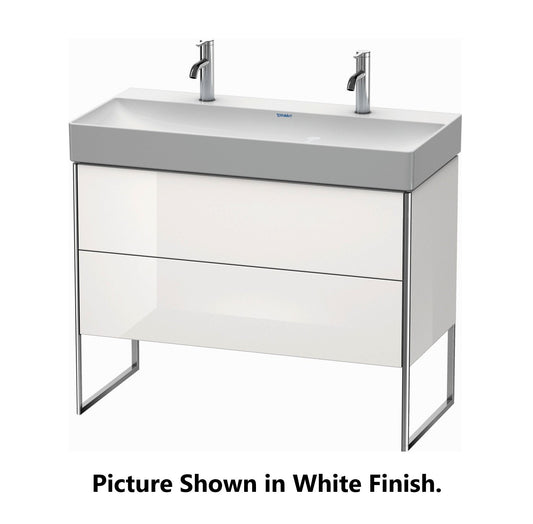 Duravit XSquare 39" Cappuccino Two Drawer Floorstanding Vanity Unit (XS444408686)