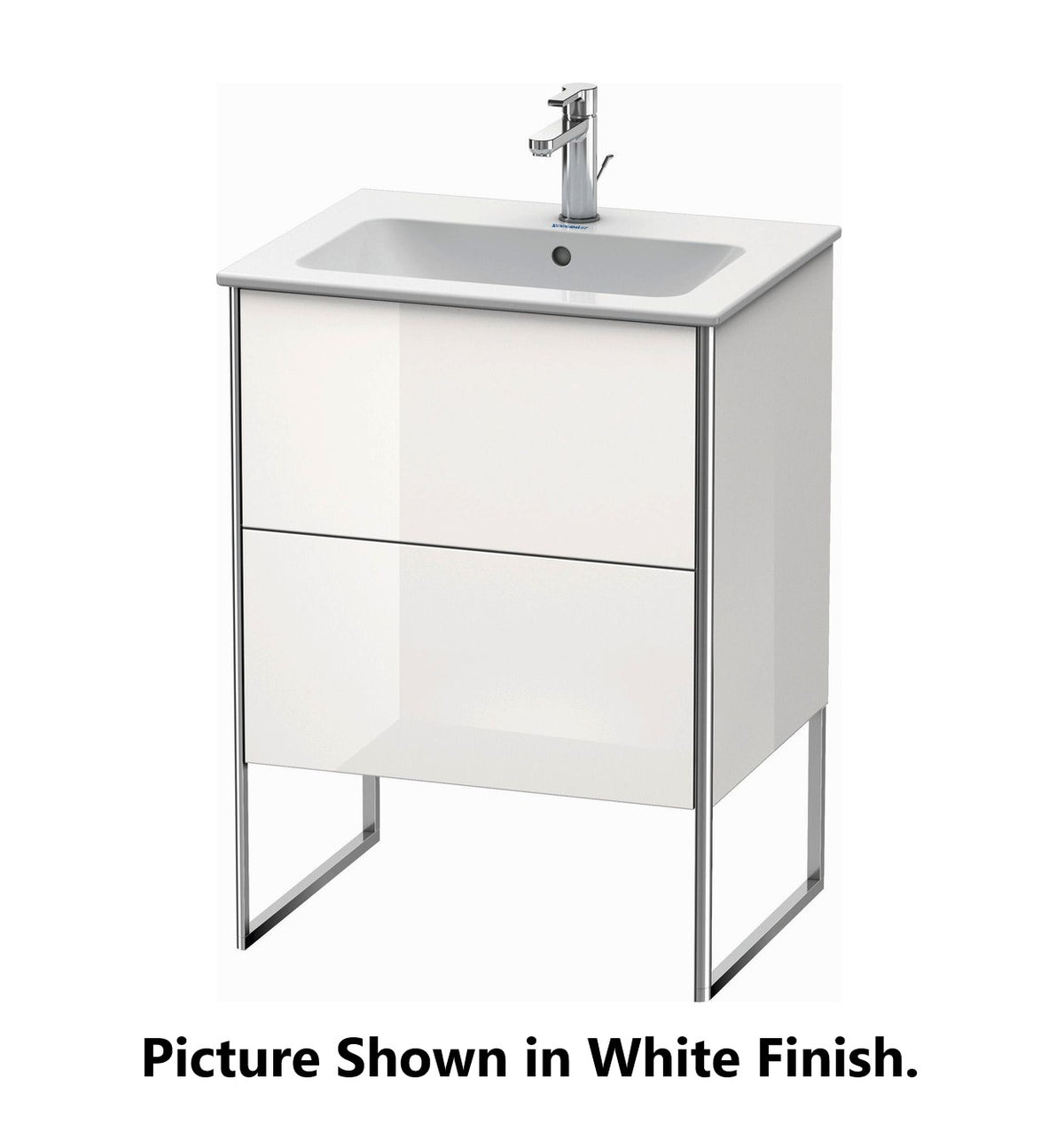 Duravit XSquare 24" Cappuccino Two Drawer Floorstanding Vanity Unit (XS444508686)