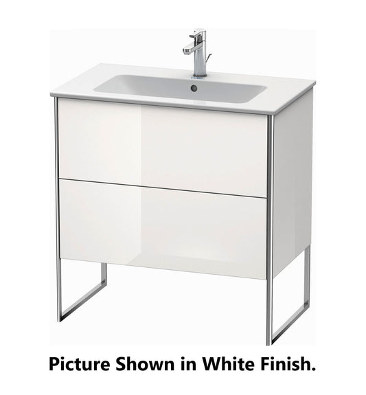 Duravit XSquare 32" Cappuccino Two Drawer Floorstanding Vanity Unit (XS444608686)