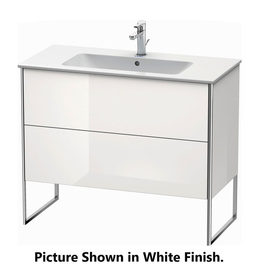 Duravit XSquare 40" Cappuccino Two Drawer Floorstanding Vanity Unit (XS444708686)