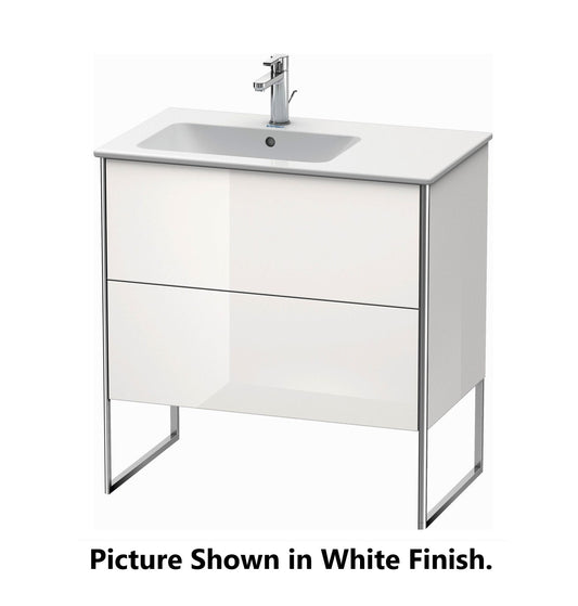 Duravit XSquare 32" Cappuccino Two Drawer Floorstanding Vanity Unit (XS445008686)