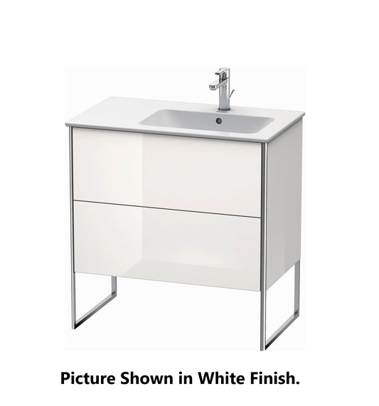 Duravit XSquare 32" Cappuccino Two Drawer Floorstanding Vanity Unit (XS445208686)