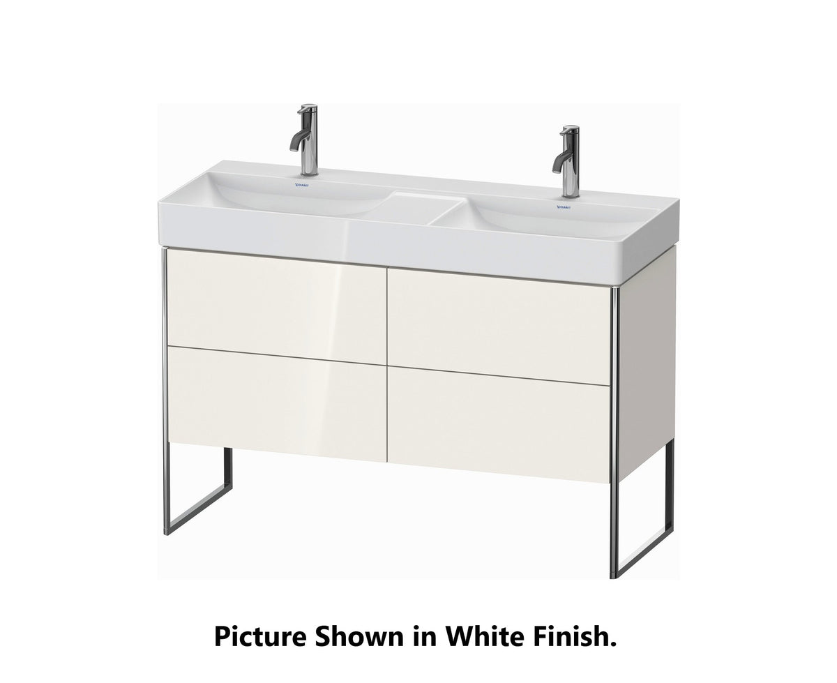Duravit XSquare 47" Cappuccino Four Drawer Floorstanding Vanity Unit (XS445608686)