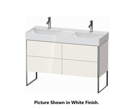 Duravit XSquare 47" Cappuccino Four Drawer Floorstanding Vanity Unit (XS445608686)