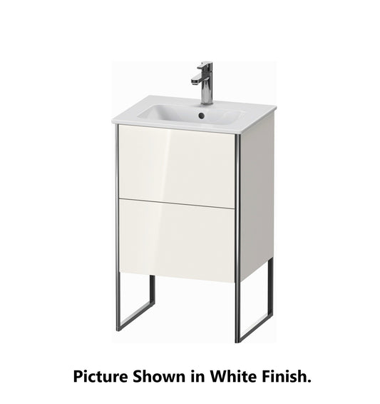 Duravit XSquare 20" Cappuccino Two Drawer Floorstanding Vanity Unit (XS445708686)