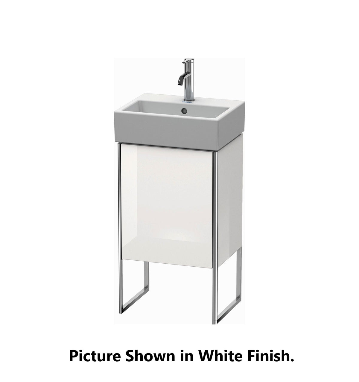 Duravit XSquare 17" Cappuccino One Door Floorstanding Vanity Unit (XS4470L8686)