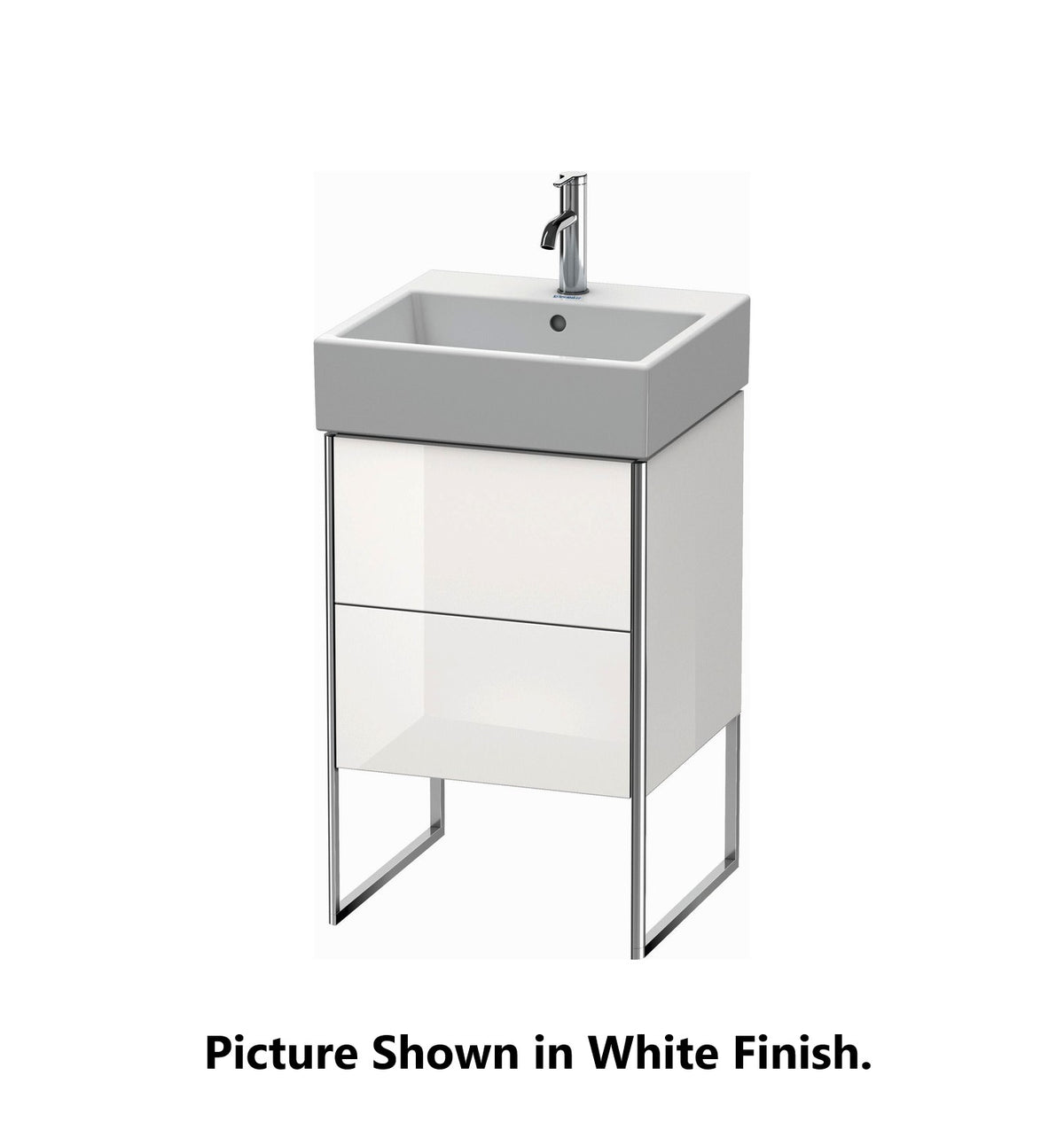 Duravit XSquare 19" Cappuccino Two Drawer Floorstanding Vanity Unit (XS447208686)