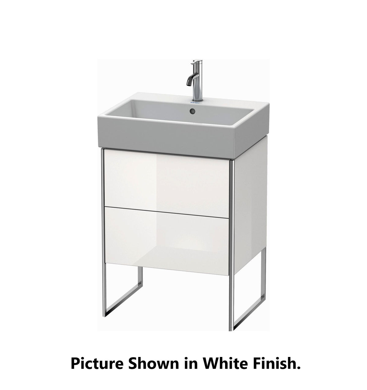 Duravit XSquare 23" Cappuccino Two Drawer Floorstanding Vanity Unit (XS447308686)
