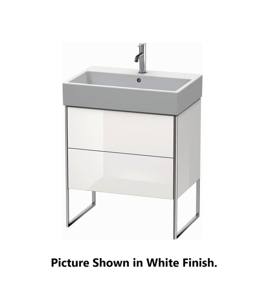 Duravit XSquare 27" Cappuccino Two Drawer Floorstanding Vanity Unit (XS447408686)