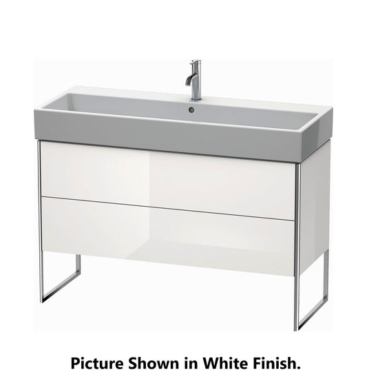 Duravit XSquare 47" Cappuccino Two Drawer Floorstanding Vanity Unit (XS447708686)